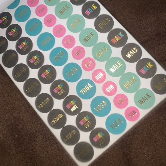 Happy Planner FITNESS Stickers - Picture 4 of 6